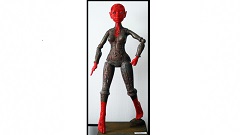 Michel_Derozier Creation3D  Elf rouge qui marche